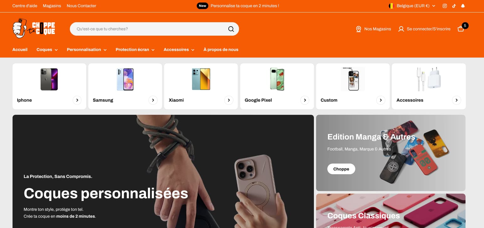 Site Choppe Ta Coque