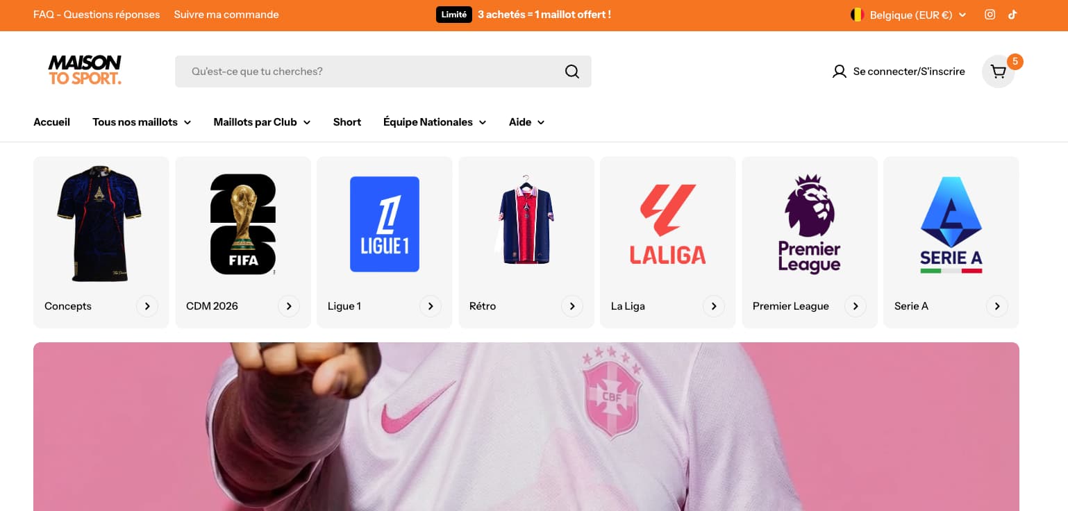 Site Maison To Sport